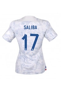 Fotbalové Dres Francie William Saliba #17 Dámské Venkovní Oblečení MS 2022 Krátký Rukáv